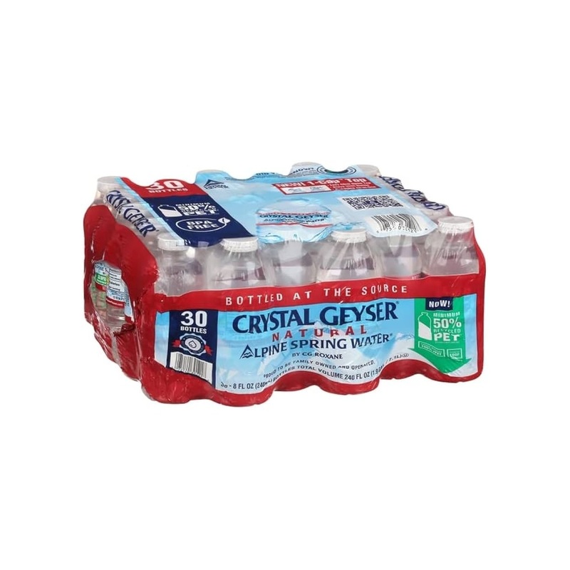 CRYSTAL GEYSER Spring Water 30pk