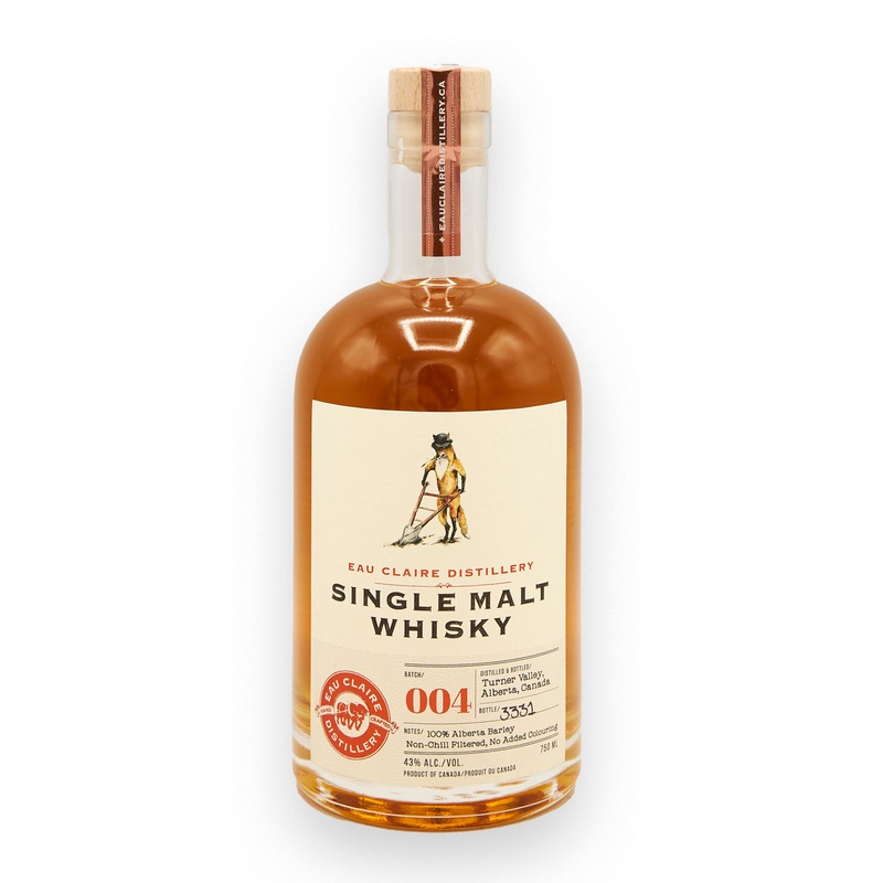 Eau Claire Single Malt Whisky Batch #004
