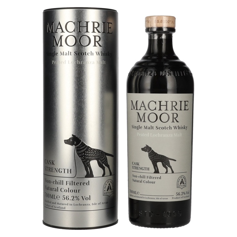 Arran MACHRIE MOOR The Peated Lochranza Arran Malt CASK STRENGTH 56,2% Vol. 0,7l in Tinbox
