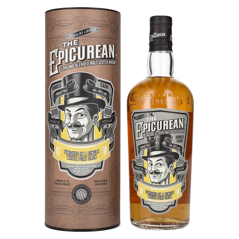 Douglas Laing THE EPICUREAN White Port Cask Finish Limited Edition 48% Vol. 0,7l in Giftbox