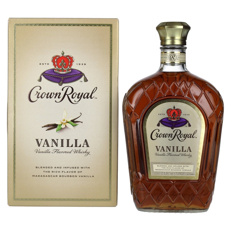 Crown Royal VANILLA Flavored Whisky 35% Vol. 1l in Giftbox