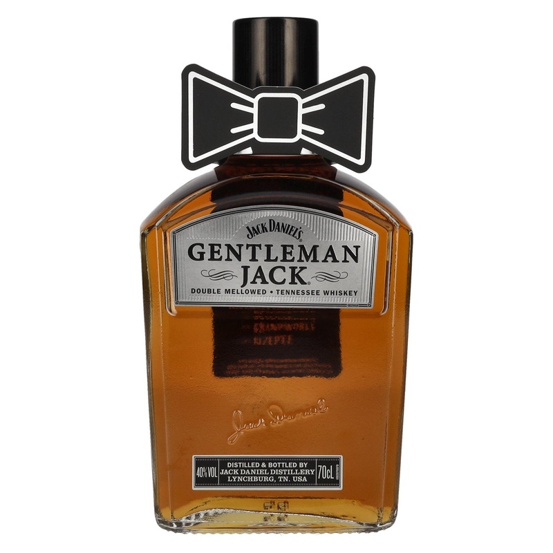 Jack Daniel's GENTLEMAN JACK Tennessee Whiskey 40% Vol. 0,7l with neck hanger