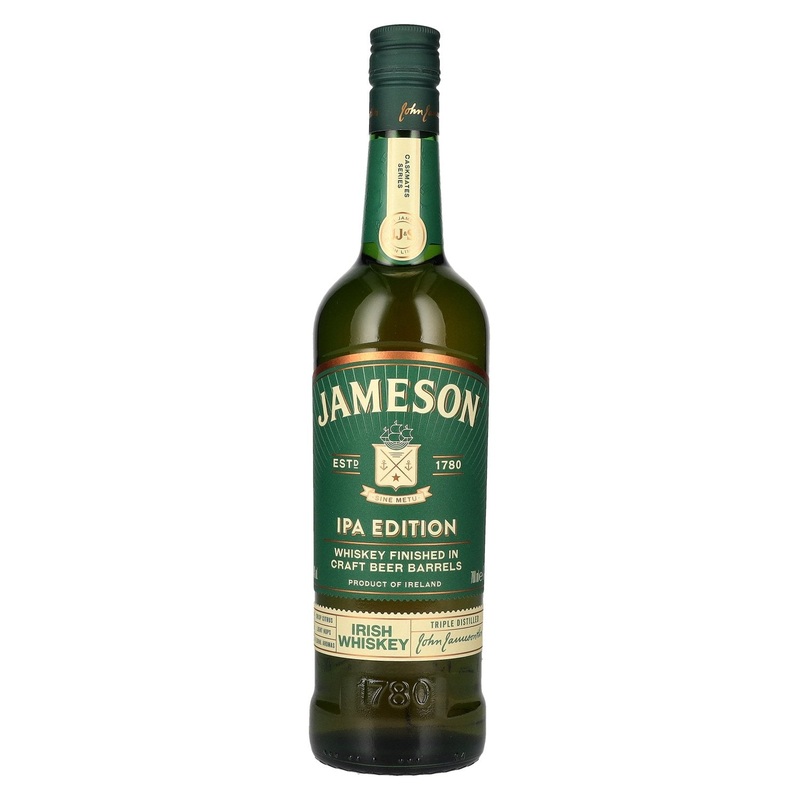 Jameson CASKMATES Triple Distilled Irish Whiskey IPA EDITION 40% Vol. 0,7l