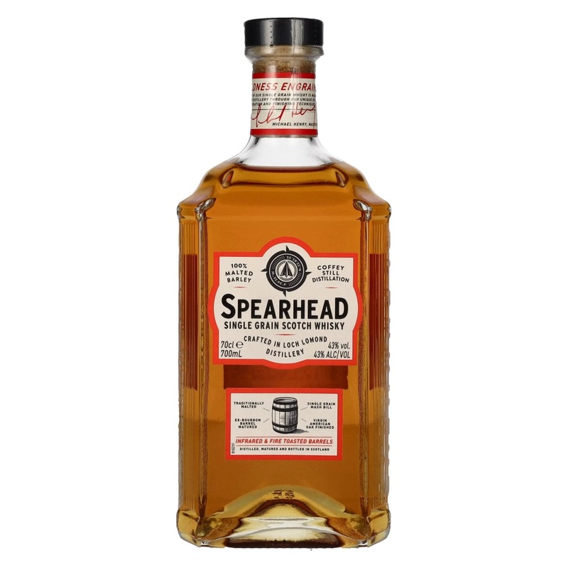 Loch Lomond Spearhead Single Grain Scotch Whisky 43% Vol. 0,7l