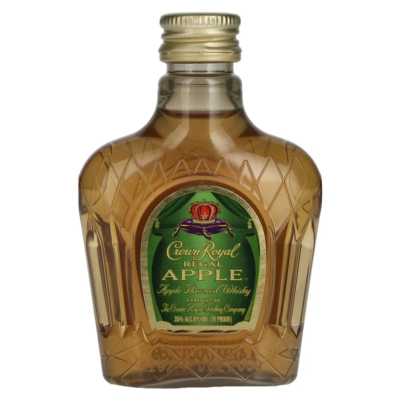 Crown Royal REGAL APPLE Flavored Whisky 35% Vol. 0,05l PET