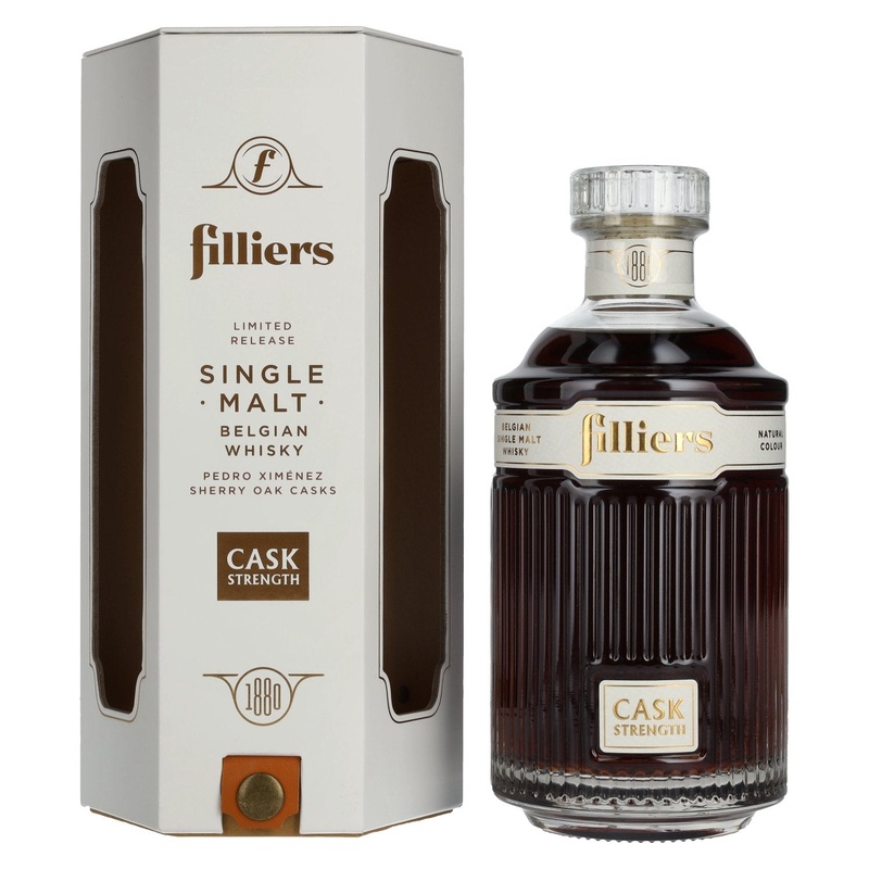 Filliers Sherry Cask Belgian Single Malt Whisky Cask Strength Limited Release 58,5% Vol. 0,7l in Giftbox