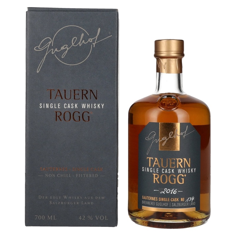 Guglhof TAUERN ROGG Sauternes Single Cask 2016 42% Vol. 0,7l in Giftbox