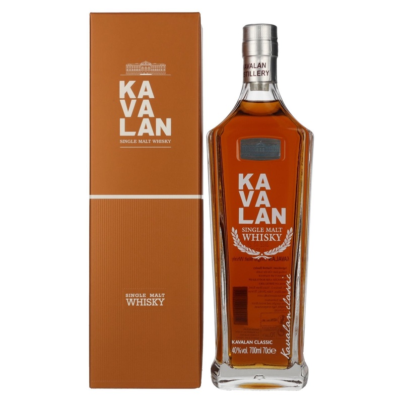 Kavalan Classic Single Malt Whisky 40% Vol. 0,7l in Giftbox