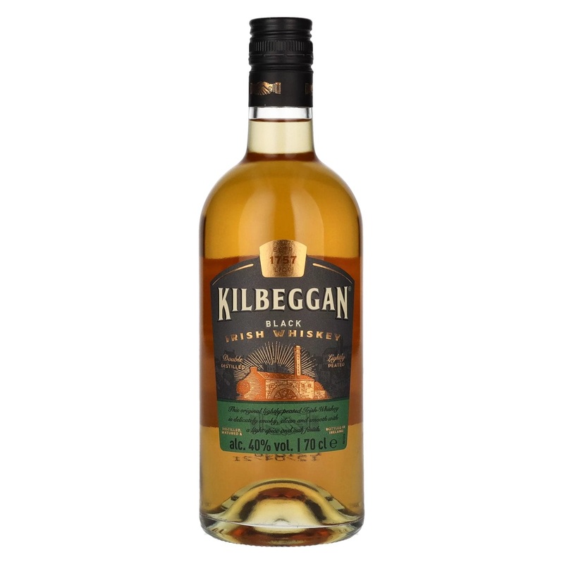 Kilbeggan Black Irish Whiskey 40% Vol. 0,7l