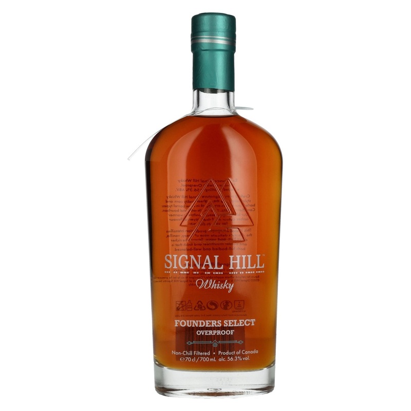 Signal Hill Founders Select Overproof Canadian Whisky 56,3% Vol. 0,7l