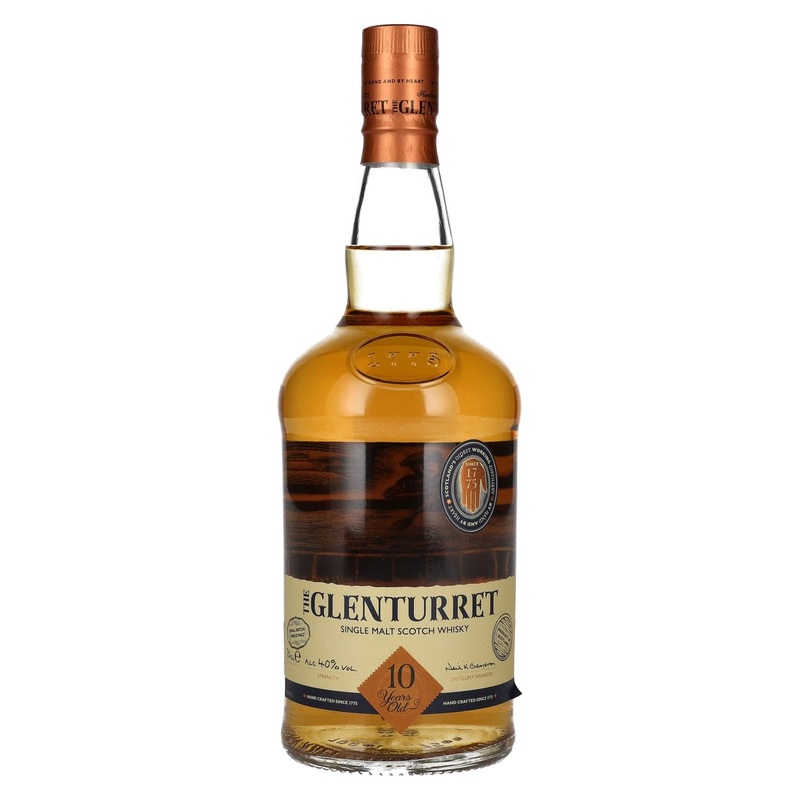 The Glenturret 10 Years Old Single Malt Scotch Whisky 40% Vol. 0,7l