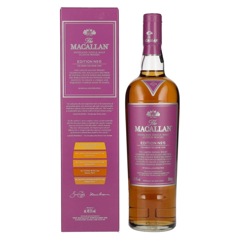 The Macallan EDITION N 5 Highland Single Malt 48,5% Vol. 0,7l in Giftbox