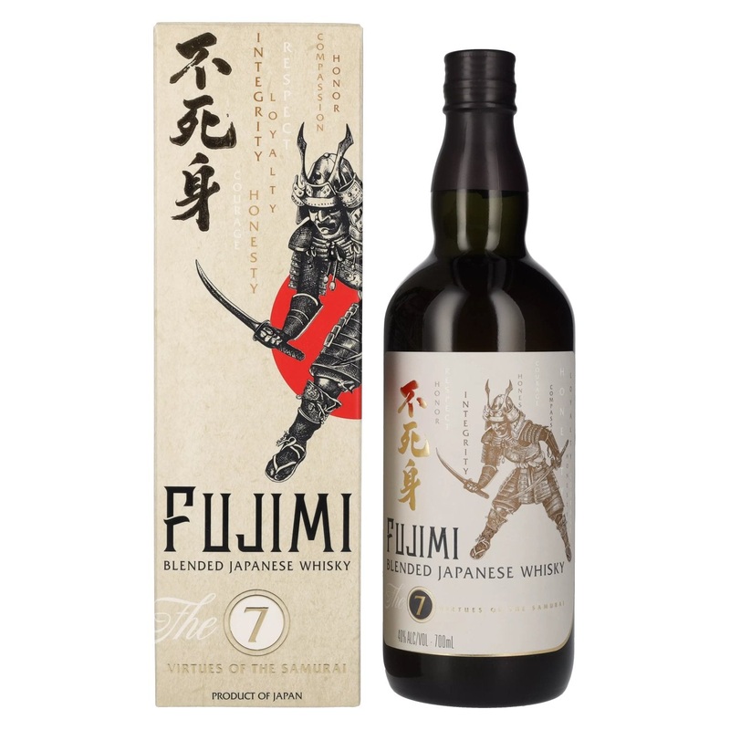 Fujimi The 7 Virtues Blended Japanese Whisky 40% Vol. 0,7l in Giftbox