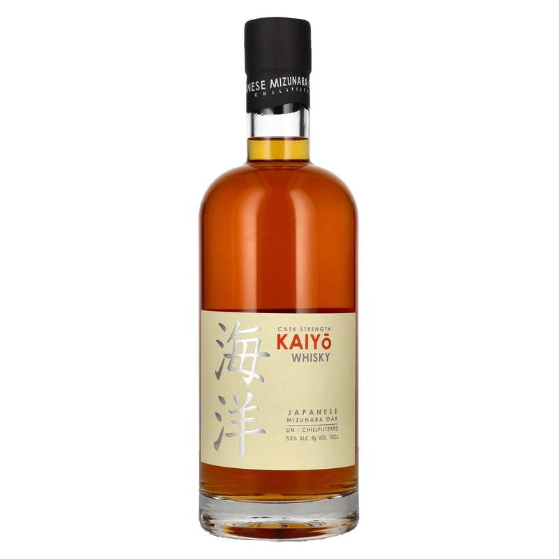 Kaiy Whisky Japanese Mizunara Oak CASK STRENGTH 53% Vol. 0,7l