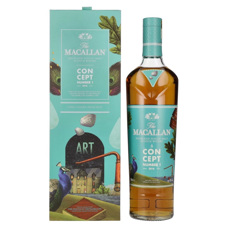 The Macallan CONCEPT N 1 Limited Edition 2018 40% Vol. 0,7l in Giftbox