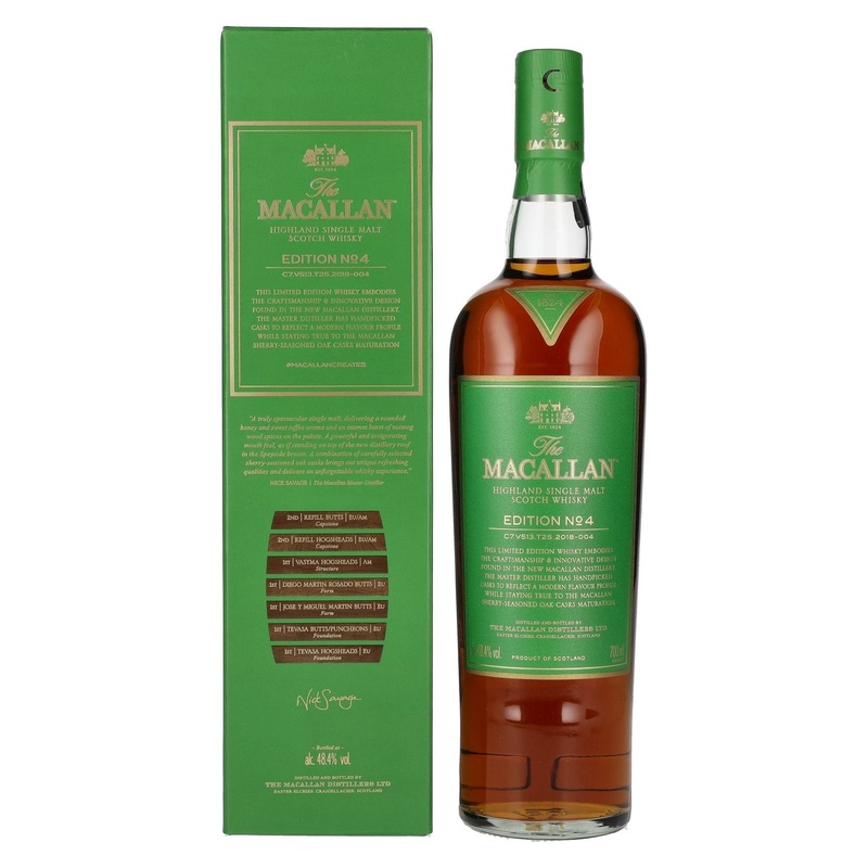 The Macallan EDITION N 4 Highland Single Malt 48,4% Vol. 0,7l in Giftbox