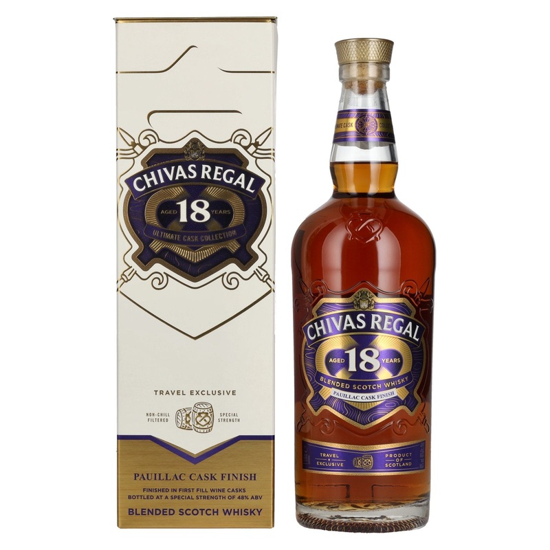 Chivas Regal 18 Years Old ULTIMATE CASK COLLECTION Pauillac Cask Finish 48% Vol. 1l in Giftbox