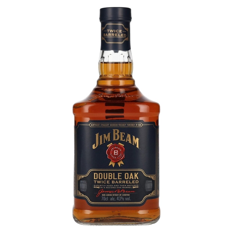 Jim Beam Double Oak Twice Barreled 43% Vol. 0,7l