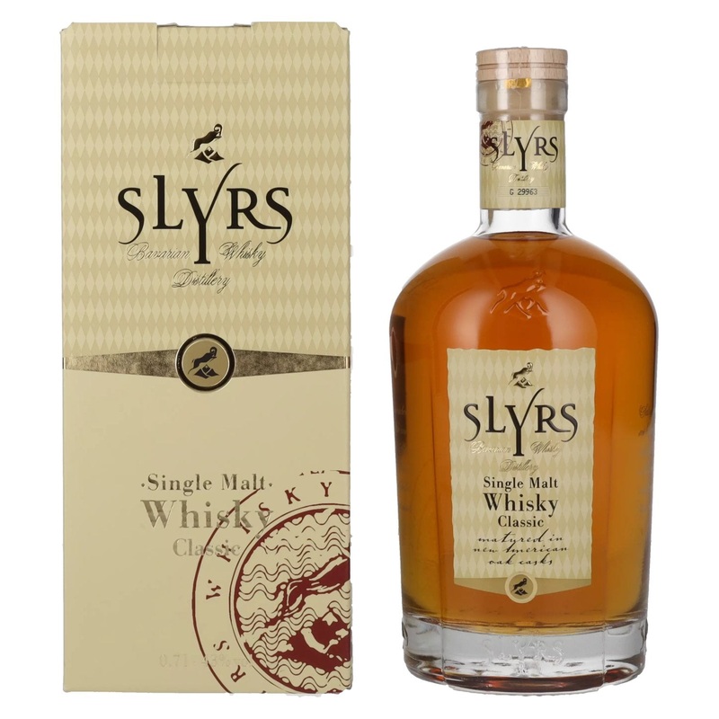 Slyrs CLASSIC Single Malt Whisky 43% Vol. 0,7l in Giftbox