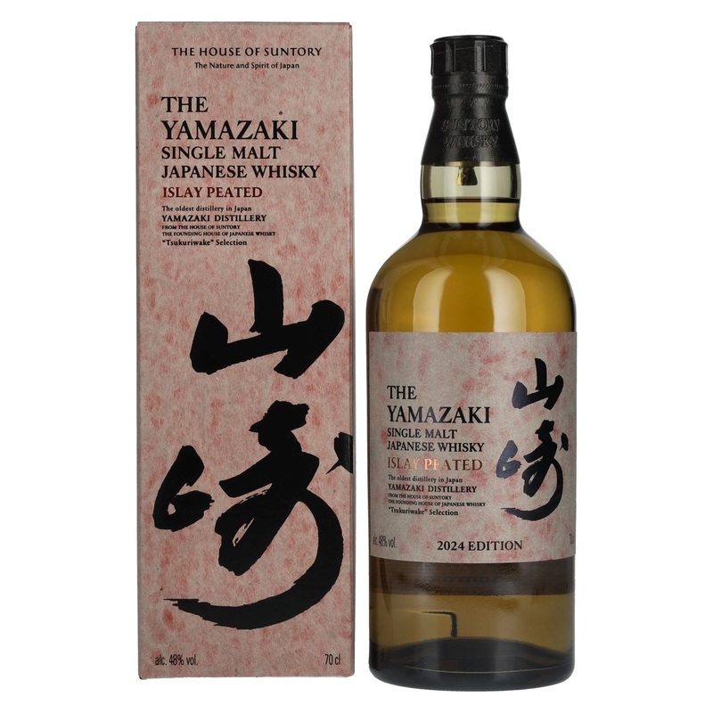 Suntory The Yamazaki ISLAY PEATED Tsukuriwake Selection Single Malt Japanese Whisky 2024 48% Vol. 0,7l in Giftbox