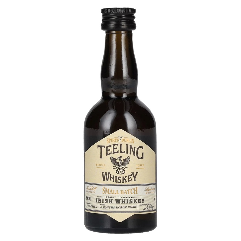 Teeling Whiskey SMALL BATCH Irish Whiskey Rum Cask 46% Vol. 0,05l