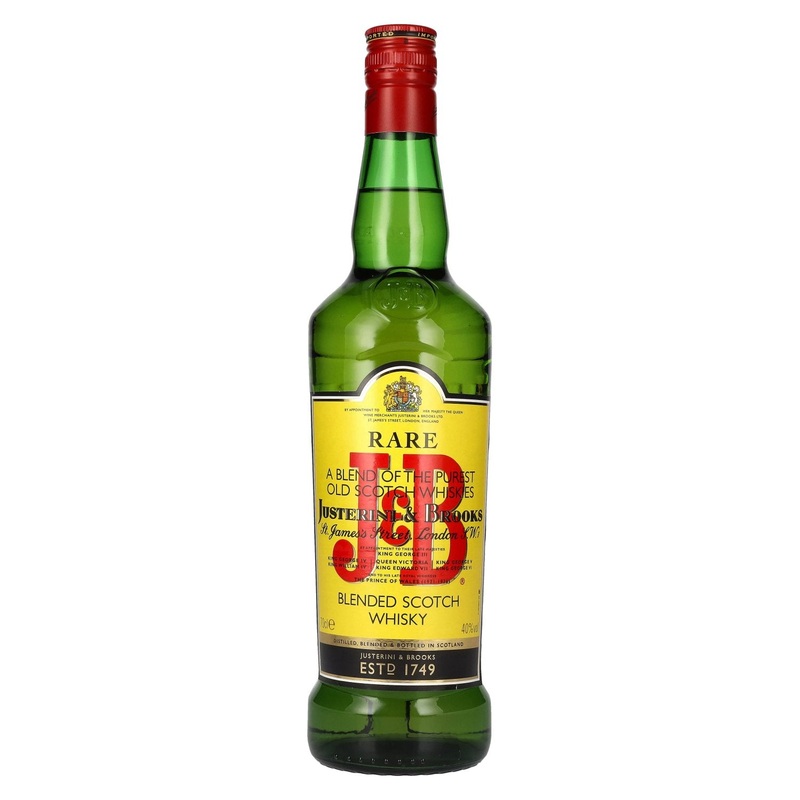 J&B Justerini & Brooks RARE Blended Scotch Whisky 40% Vol. 0,7l