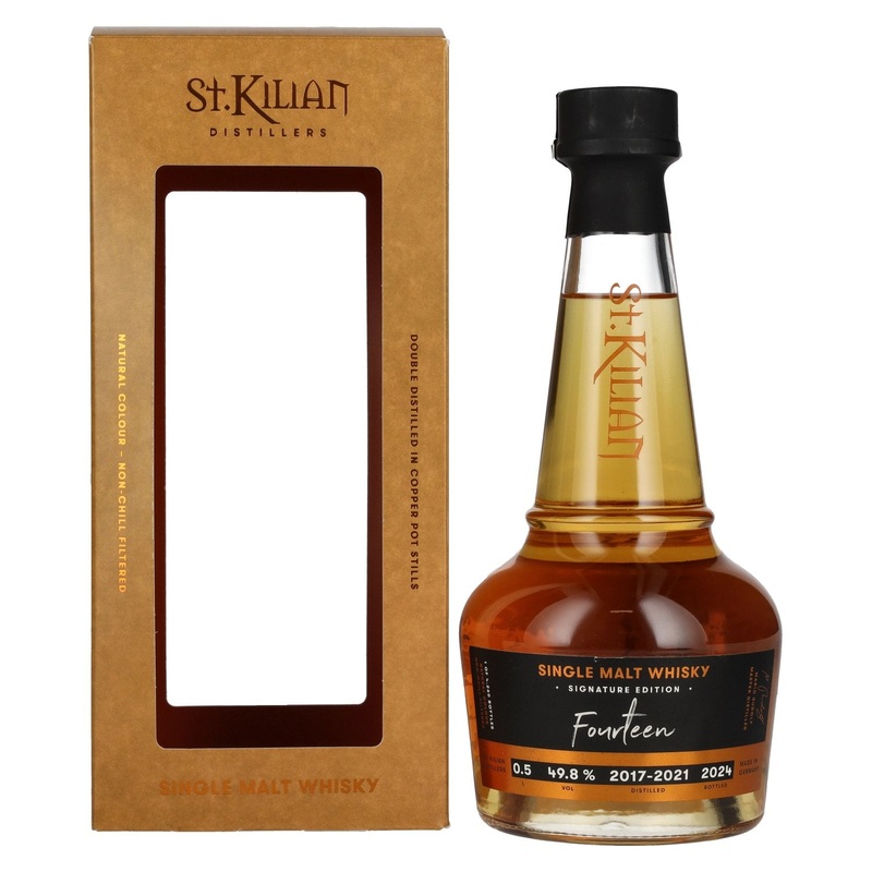 St. Kilian Signature Edition FOURTEEN Single Malt Whisky 49,8% Vol. 0,5l in Giftbox