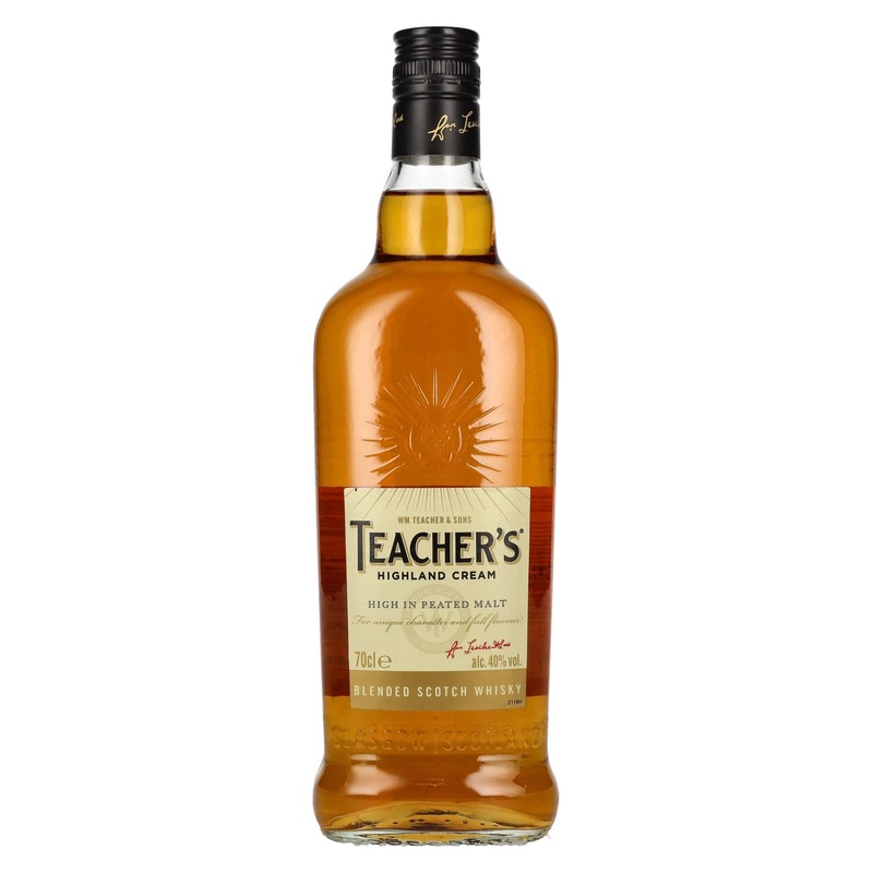 Teacher's HIGHLAND CREAM Blended Scotch Whisky 40% Vol. 0,7l
