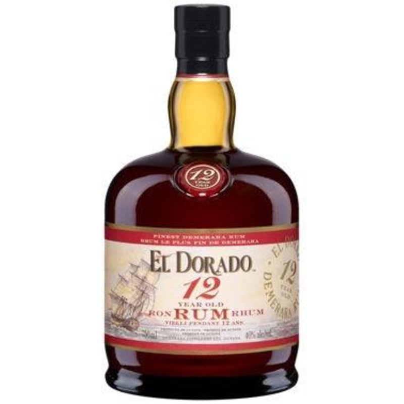 EL Dorado 12 Year Old Rum (750Ml)