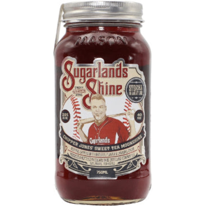 Sugarlands Shine Chipper Jones' Sweet Tea Moonshine (750Ml)