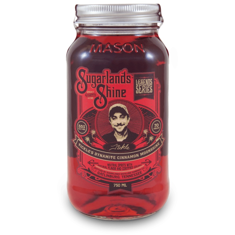 Sugarlands Shine Tickle's Dynamite Cinnamon Moonshine Liqueur