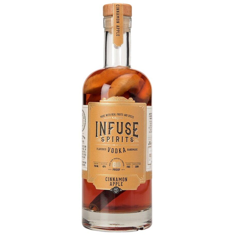 Infuse Spirits Cinnamon Apple Vodka (750Ml)