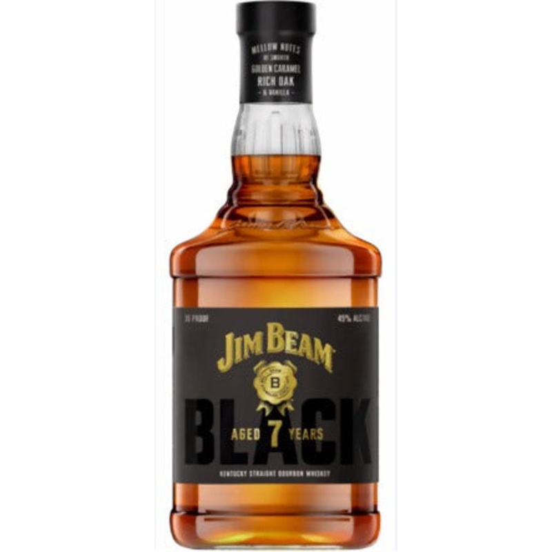 Jim Beam Black Double Aged 7 Year American Whiskey Bourbon (750Ml)