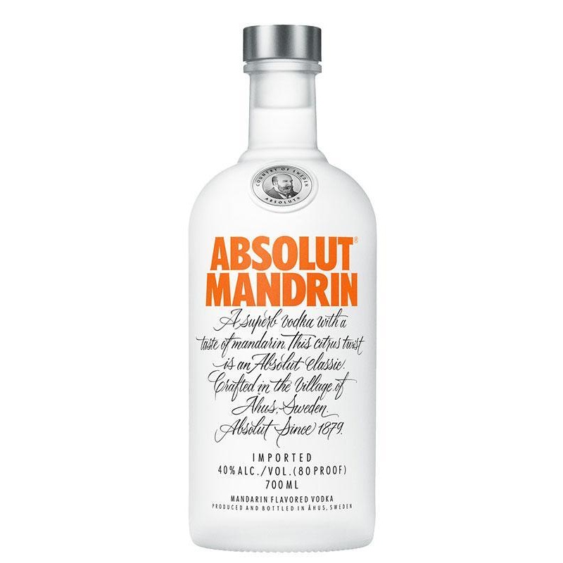 Absolut Mandrin Vodka (750Ml)