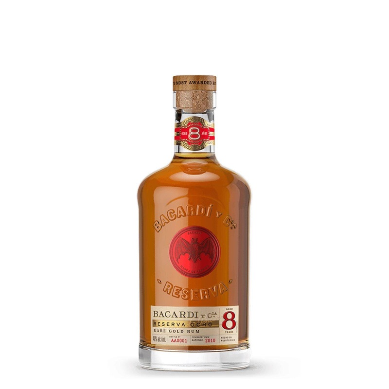 Bacardi 8 Anos Reserva Superior Rum (750Ml)