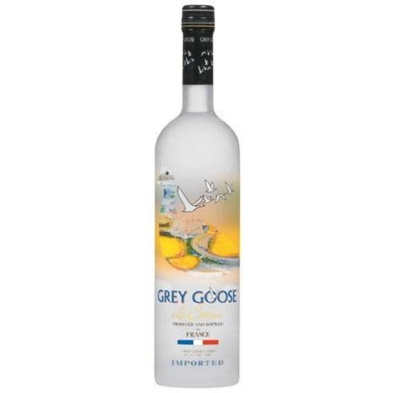Grey Goose Le Citron Vodka (750Ml)