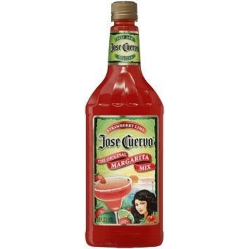 Jose Cuervo Strawberry Margarita Mix (750Ml)