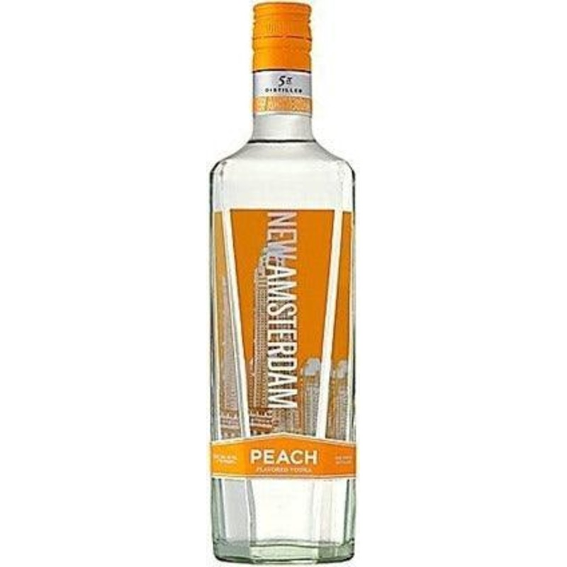New Amsterdam Peach Vodka  (750Ml)