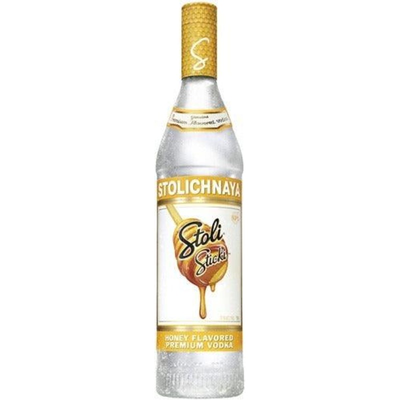 Stoli Sticki Honey Vodka (750Ml)