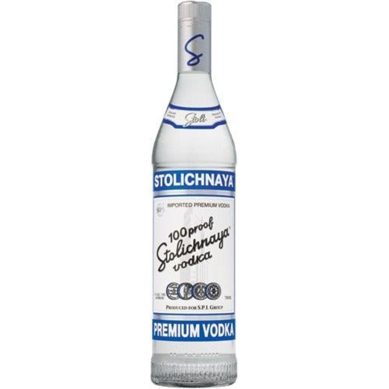 Stolichnaya Vodka 100 Proof (750Ml)