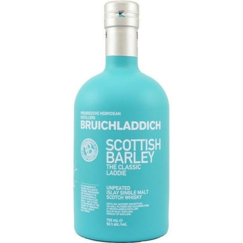 Bruichladdich Scottish Barley Scotch Whisky (750 ML)  "The Classic Laddie"