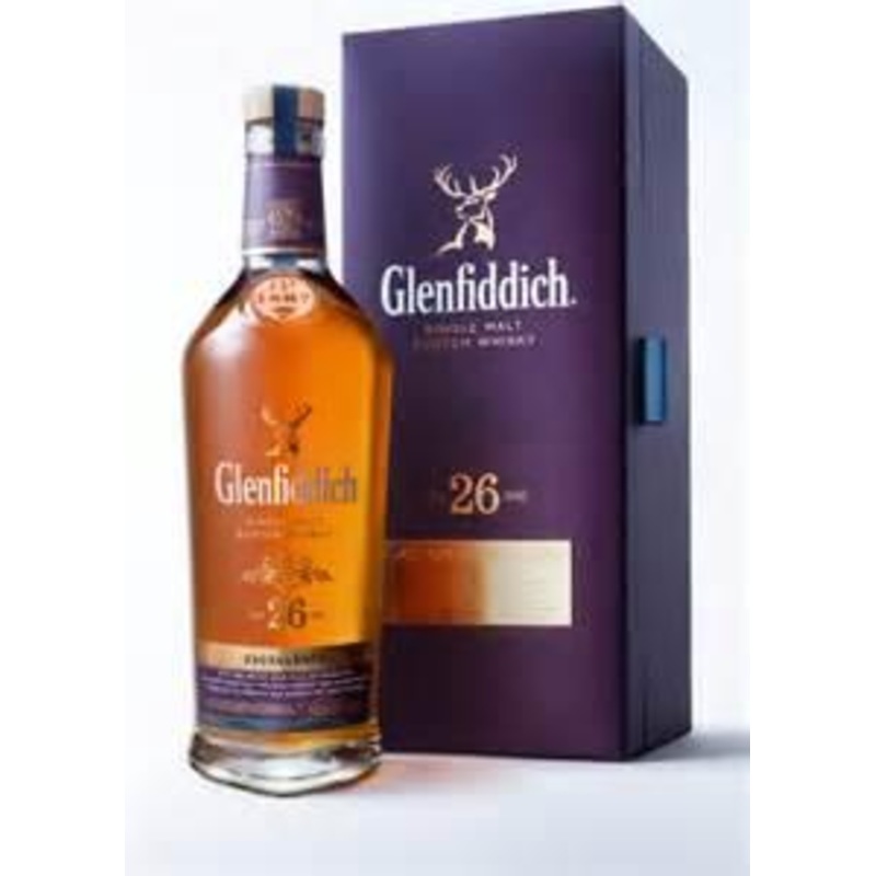 Glenfiddich 26 Year Old Rare Oak Scotch Whiskey (750Ml)