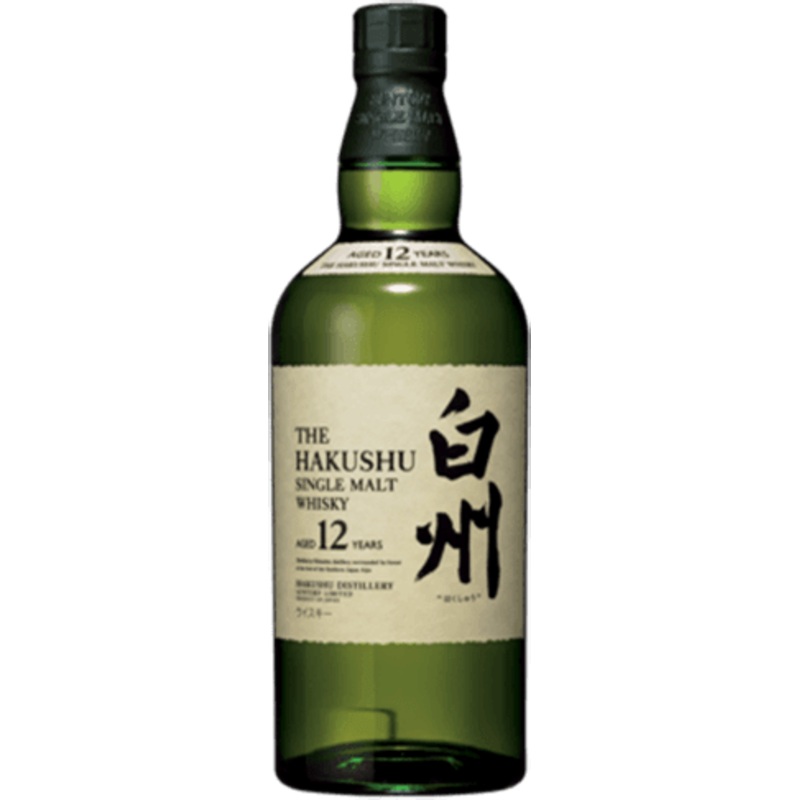 Hakushu 12 Year Old Single Malt Japanese Whisky (750Ml)