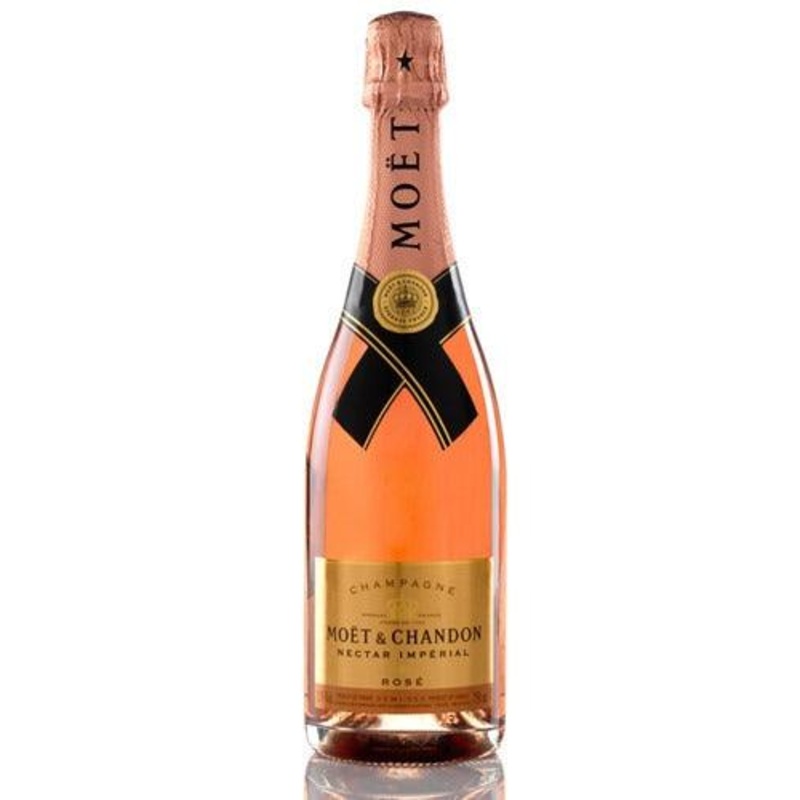 Moet & Chandon Nectar Imperial Rose Champagne (750Ml)