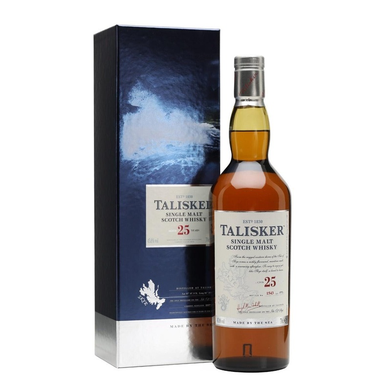 Talisker 25 Year Scotch Whiskey (750Ml)