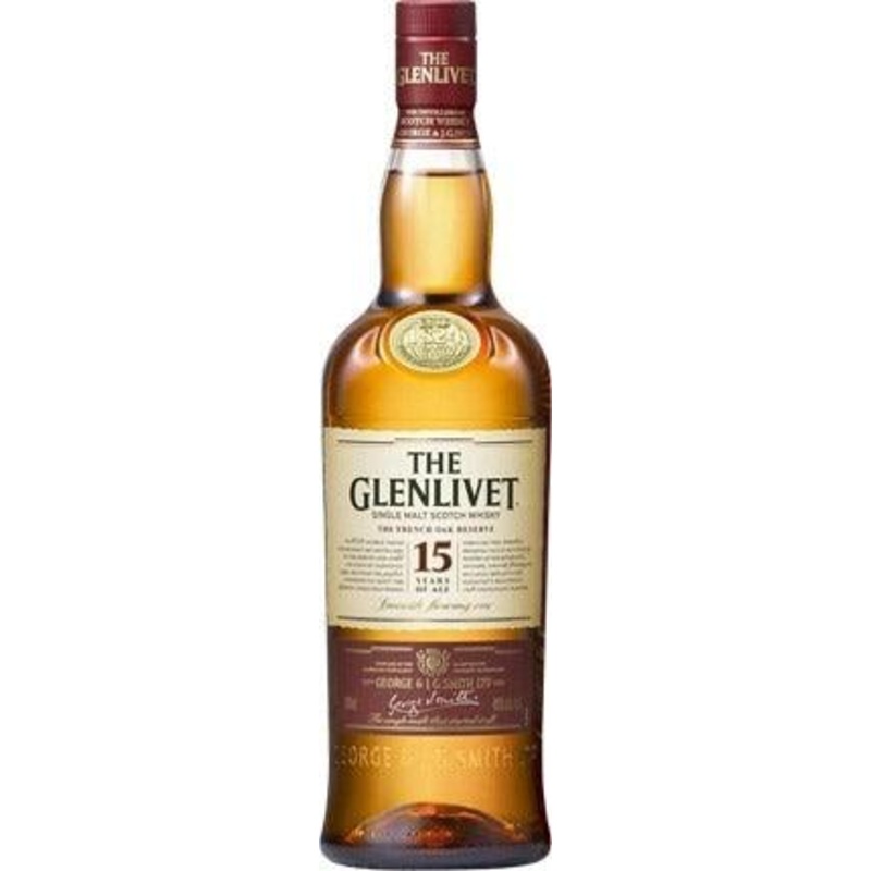 The Glenlivet 15 Year Old  Scotch Whisky (750Ml)