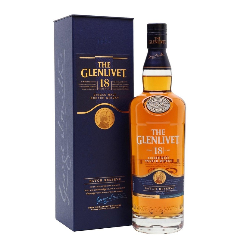 The Glenlivet 18 Year Scotch Whisky (750Ml)