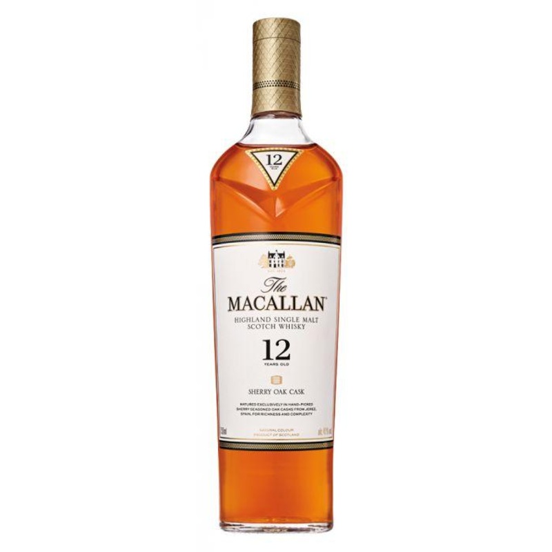 The Macallan 12 Year Sherry Cask Scotch Whiskey