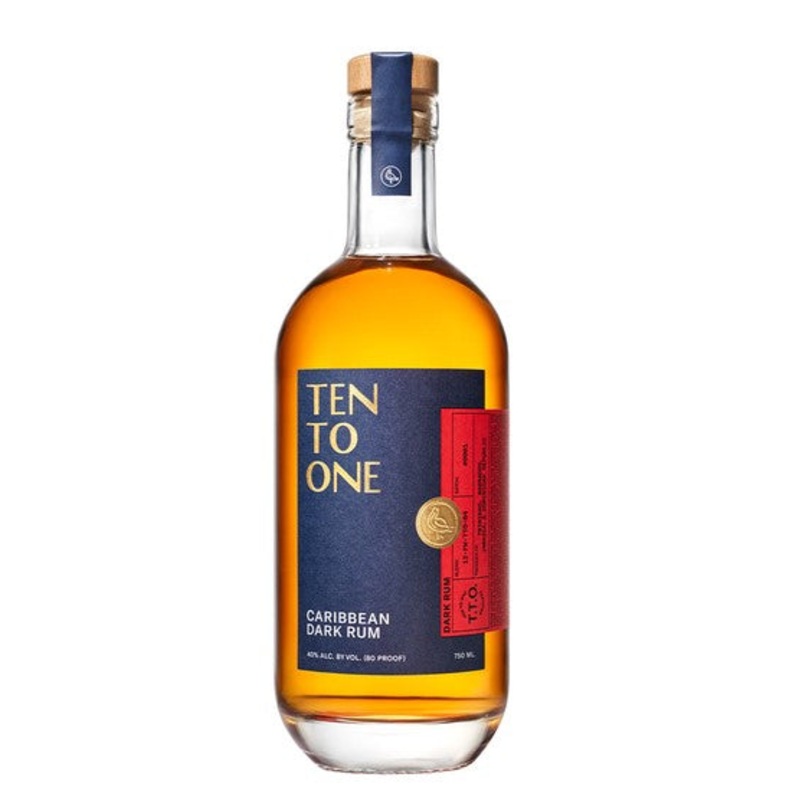 Ten To One Caribbean Dark Rum (750Ml)