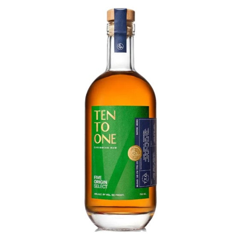 Ten To One Five Origin Select Rum (750Ml)